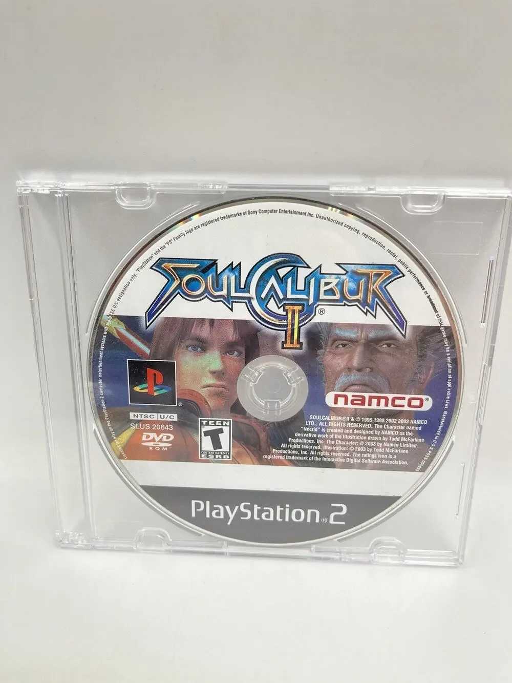 Soul Calibur II PS2 PlayStation 2 Disc Only With Case